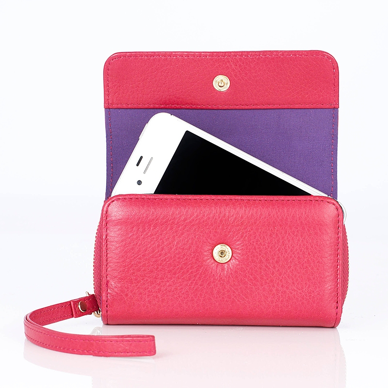 Xmas List – Knomo London iPhone Leather Purse and Quilted Cable Pouch
